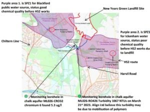 HS2 Colne Valley chalk aquifer